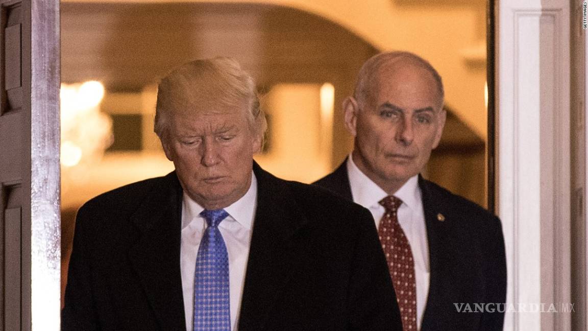 Defiende Trump acciones de John Kelly contra indocumentados criminales