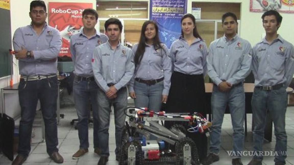 $!Estudiantes mexicanos ganan primer lugar en Alemania en concurso Robcup 2016