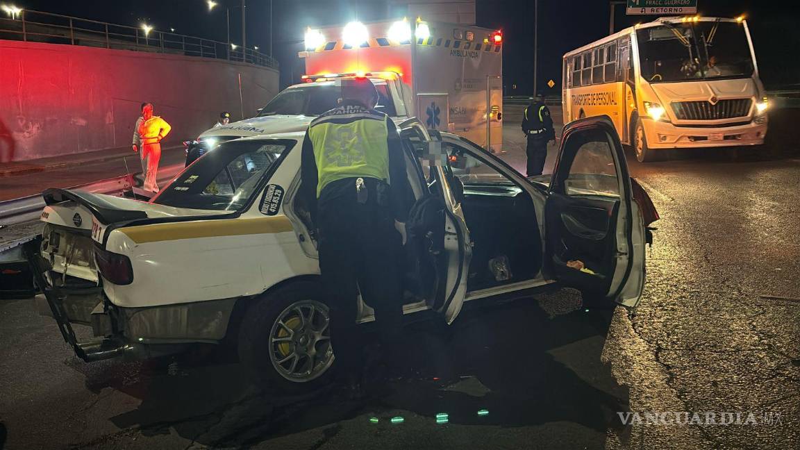 $!El conductor, en presunto estado de ebriedad, fue detenido por las autoridades tras provocar el accidente.