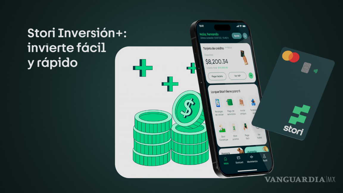 Stori lanza “Stori Inversión+” con rendimientos de hasta el 15.50%, superando a NU