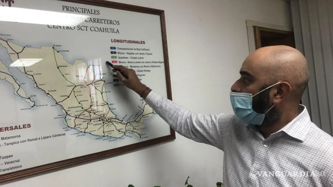 $!Desde que fue delegado de la SICT en Coahuila, Juan Pablo Martín del Campo impulsó proyectos de trenes de pasajeros.