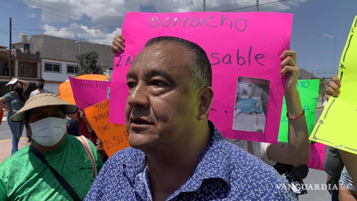 $!Familiares pidieron la reparación de los daños tras el accidente.