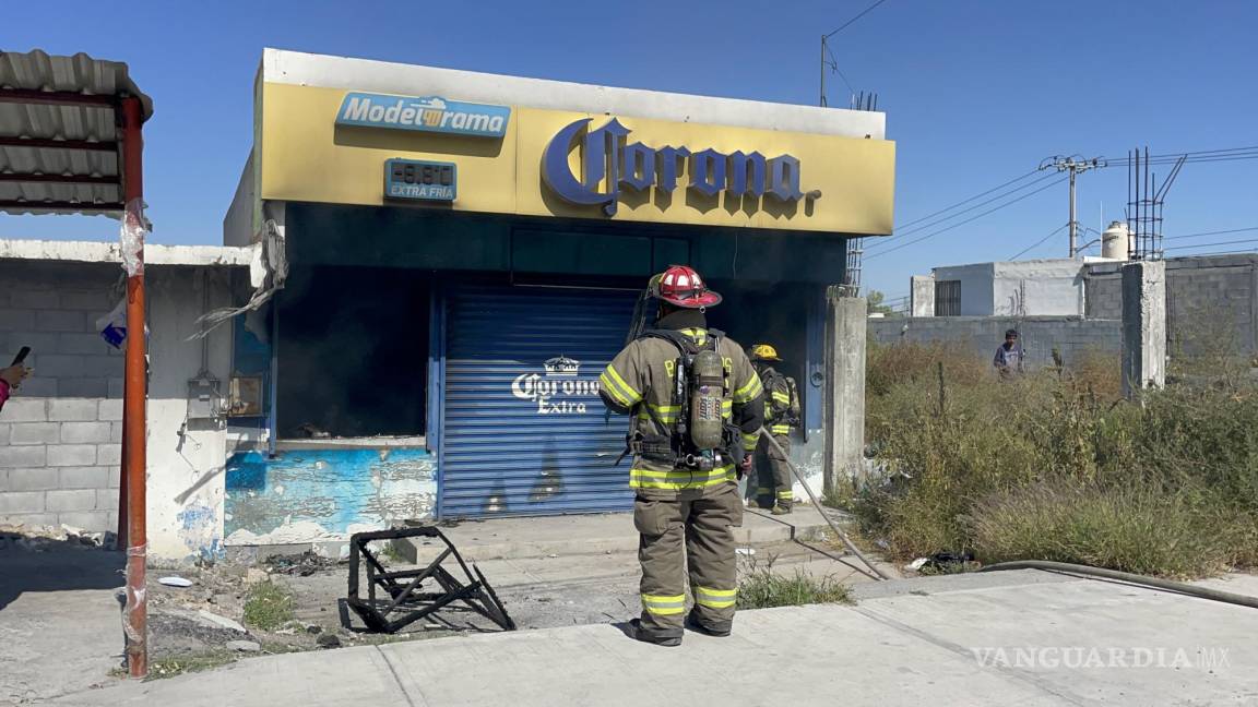 Saltillo: jóvenes se reúnen en local abandonado y provocan incendio