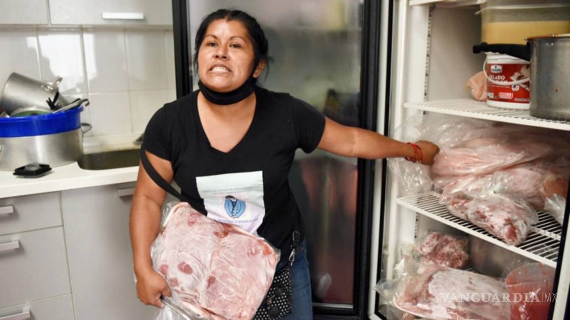 $!CNDH admite que sí hay "cortes finos" de carne en sus instalaciones