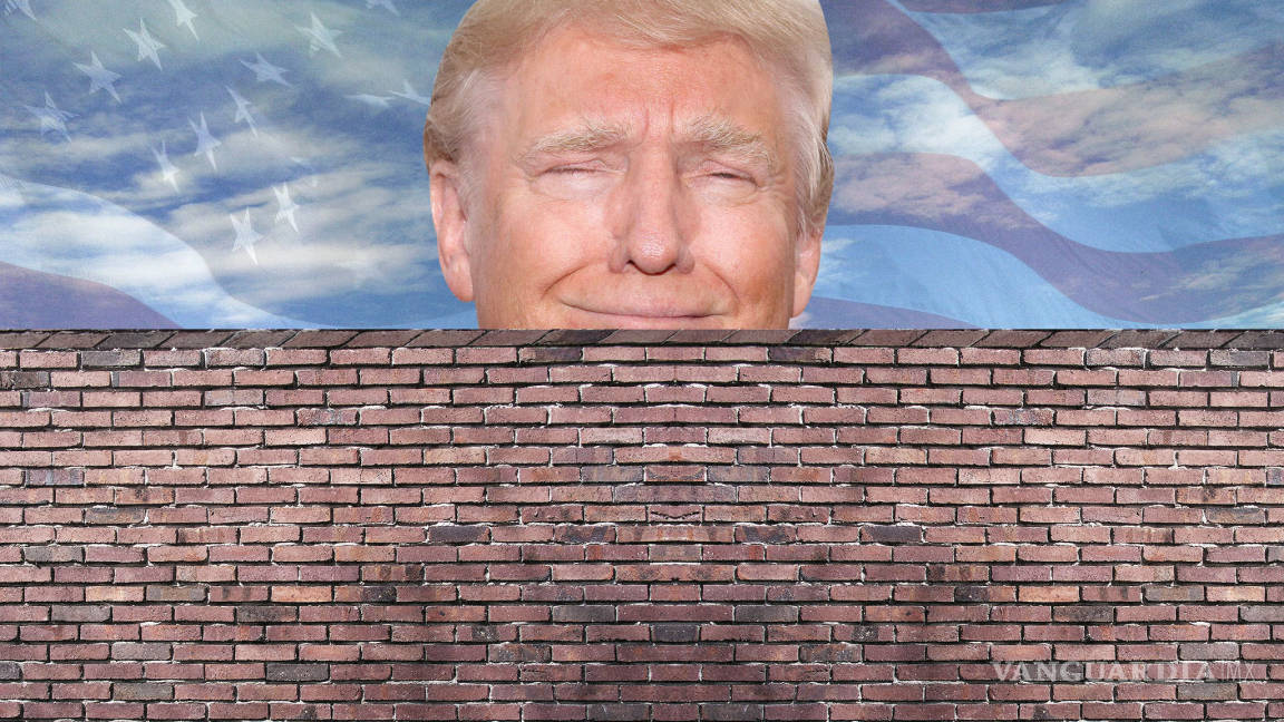 Muro fronterizo sí será de concreto... en algunas áreas, aclara Trump