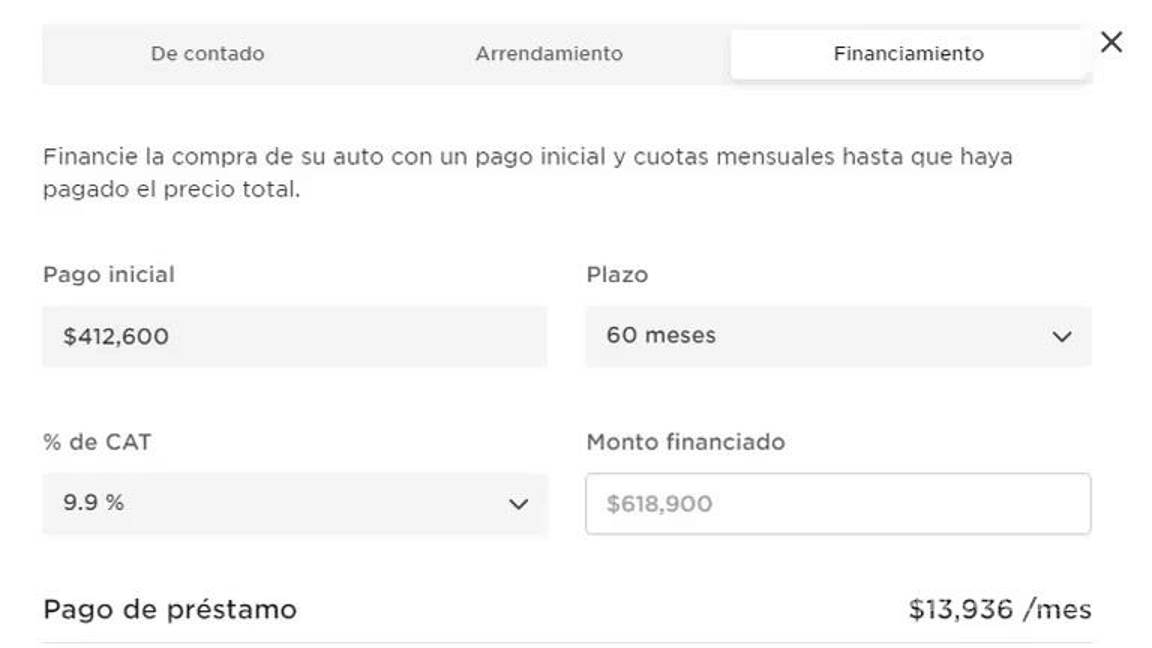 $!La forma más accesible que se permite, que sería un plazo a 60 meses, con la tasa de interés efectiva al 9.90%, se debería dar un pago inicial de 412 mil 600 pesos y posteriormente 13 mil 936 pesos mensuales