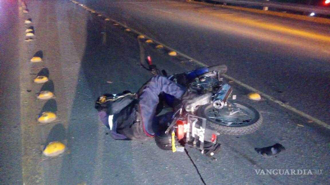 Fallece motociclista luego de derrapar en la Sal-Mon; tenía días hospitalizado