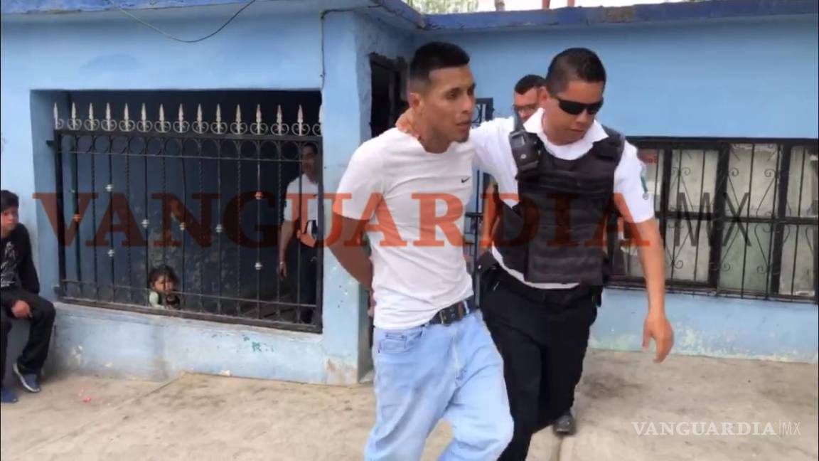 Policías de Saltillo atrapan al 'terror de la Arboledas'