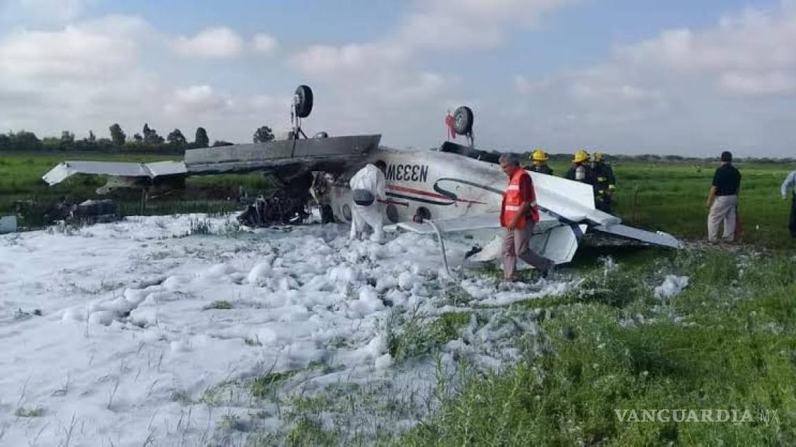 Se desploma avioneta en Durango y muere piloto; sobrevive una mujer