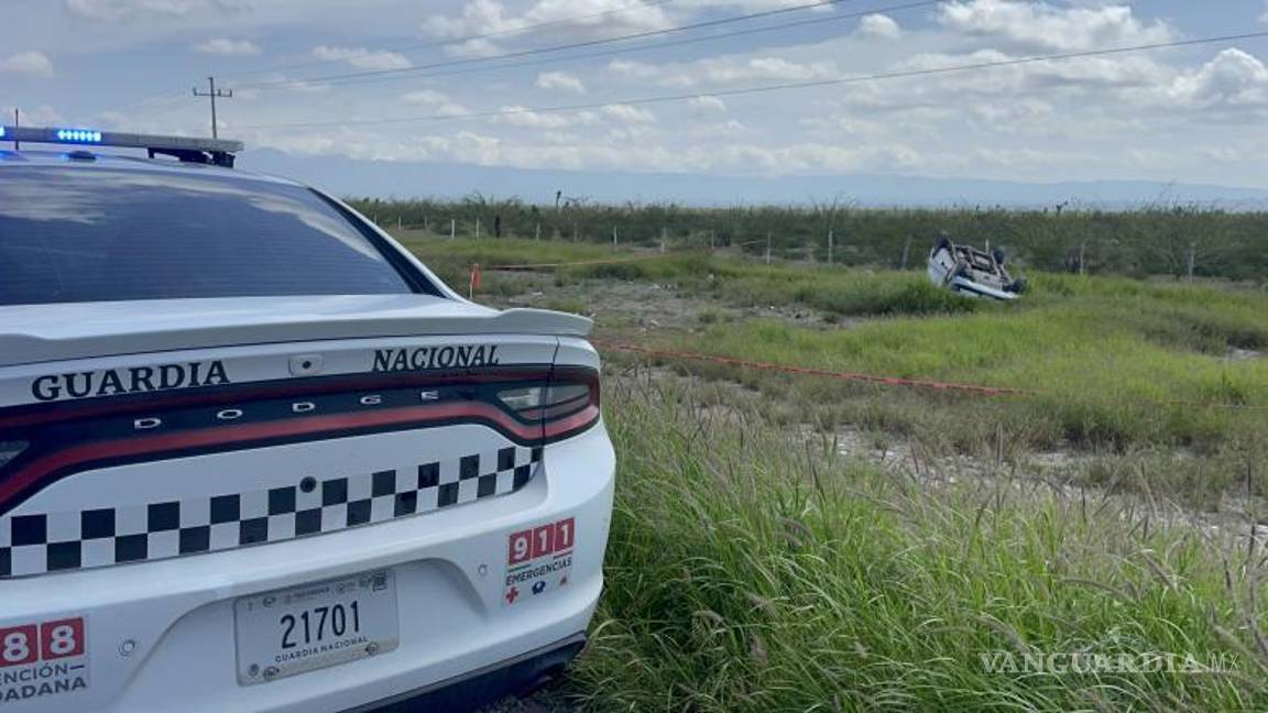 $!Autoridades de la Guardia Nacional tomaron conocimiento del accidente.