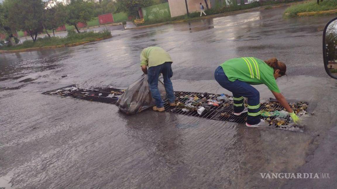 ﻿Atienden los reportes ciudadanos tras lluvias en Saltillo