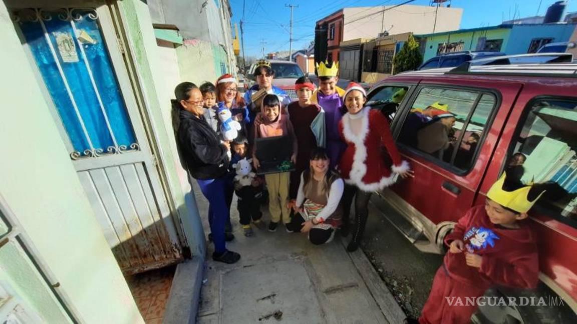 $!Acordes a los tiempos está este grupo de menores, gracias al equipo recibido.