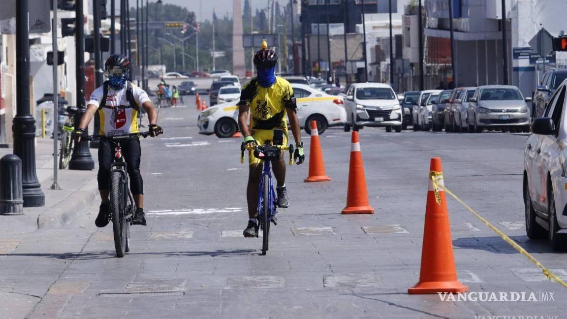 $!Esta nueva ley considera privilegiar a la bicicleta y otros vehículos no motorizados, así como peatones, como una opción de movilidad sustentable.
