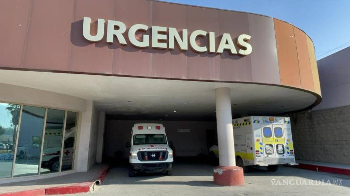 $!De la Cruz Roja el hombre fue trasladado a las instalaciones del Hospital General.