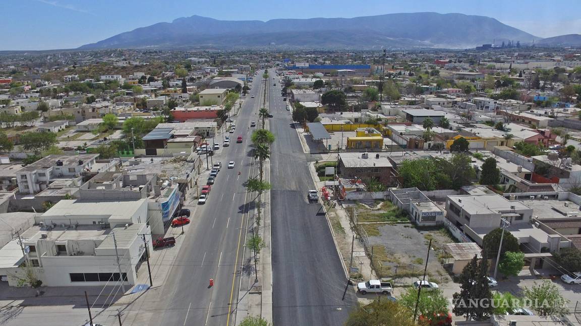 Avanza rehabilitación del bulevar Madero en Monclova