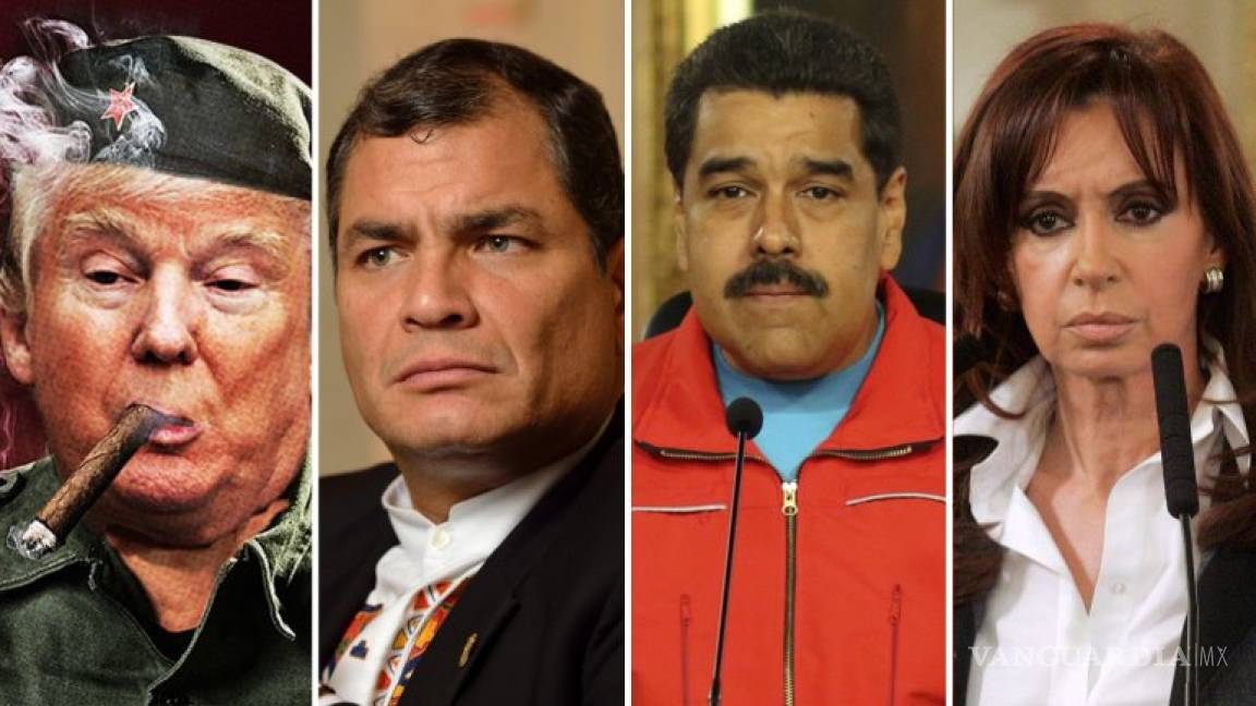Trump tuitea como Correa, Maduro y Cristina Kirchner