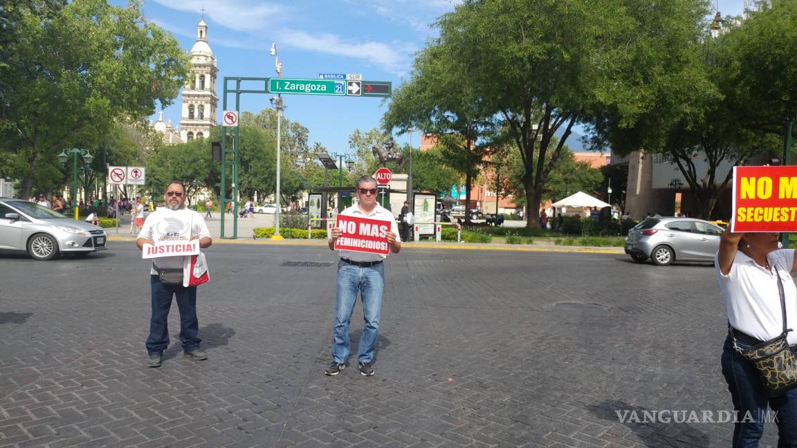 Protestan en Monterrey por Rubí y la inseguridad