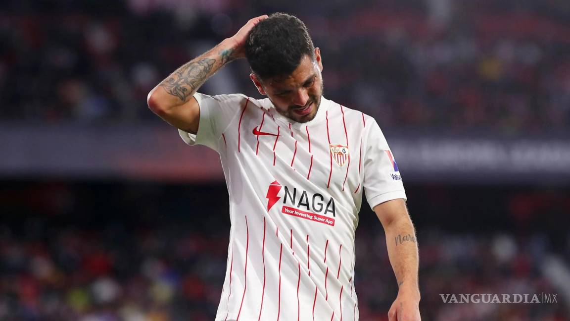 ‘Tecatito’ Corona podría salir del Sevilla: ‘será la pérdida de un buen futbolista’, afirma su DT