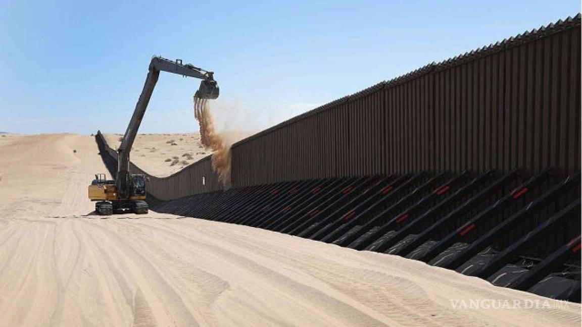 Biden parará la construcción del muro de Trump