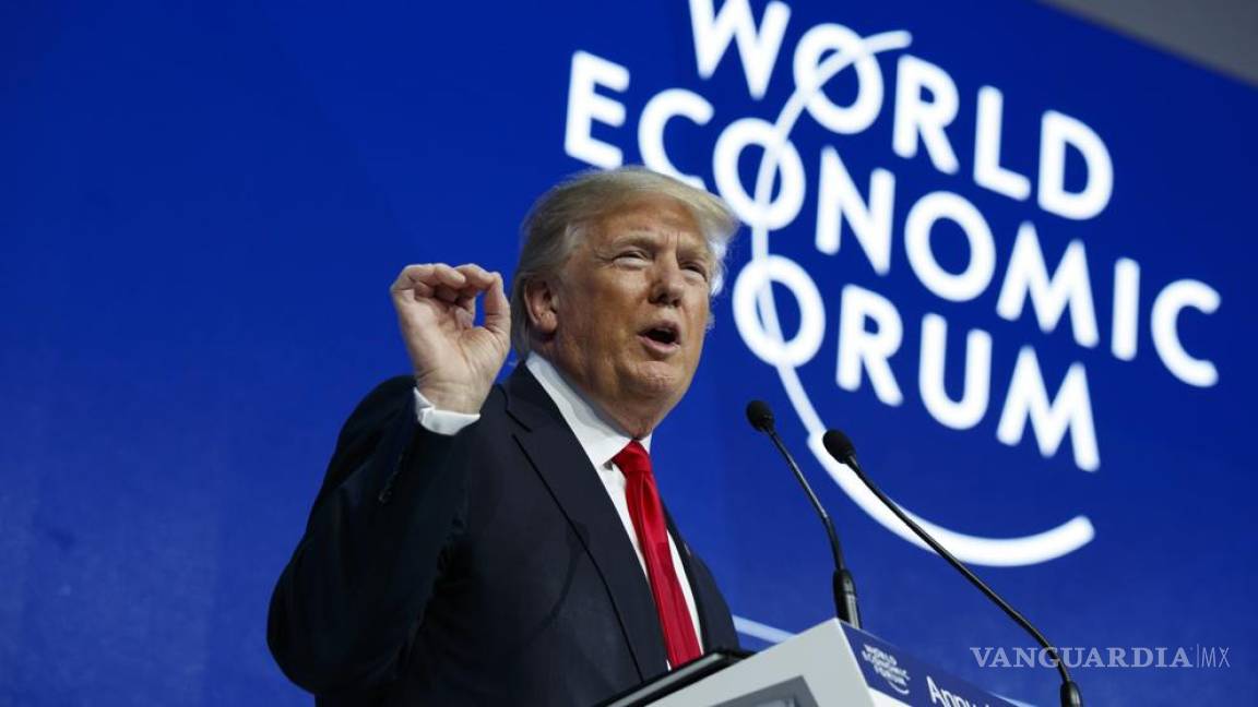 'Estados Unidos primero' no significa 'Estados Unidos solo': Trump en Davos