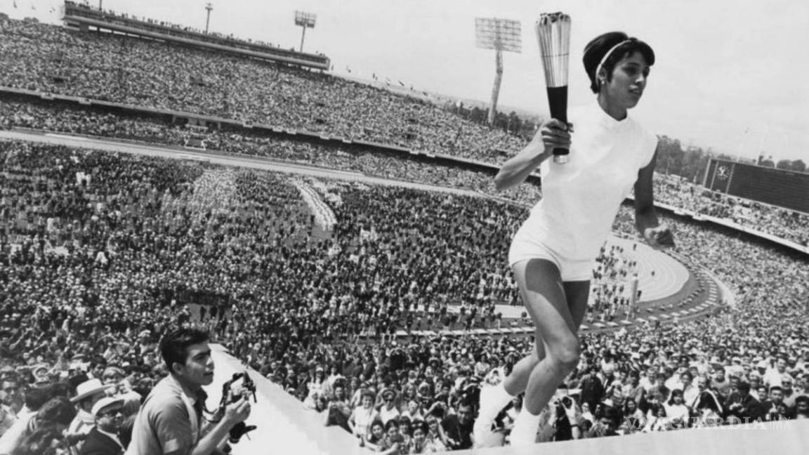 $!Poder femenino: los Juegos Olímpicos del 68', pioneros en tener a la primer mujer en encender el pebetero