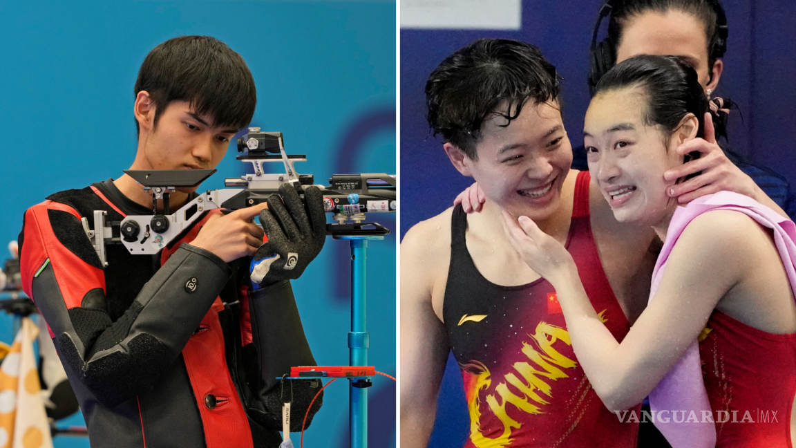 $!China ha comenzado con fuerza, asegurando las primeras medallas de oro en tiro y clavados.