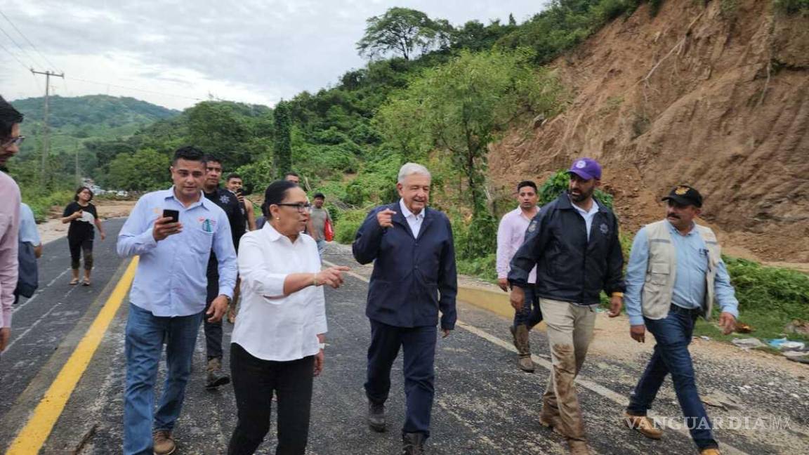 $!AMLO acudió a Acapulco, Guerrero acompañado de su Gabinete de Seguridad.