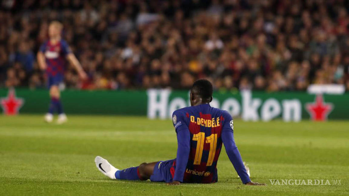 ¡Es de papel! Ousmane Dembélé se perderá toda la temporada con el Barcelona tras lesión