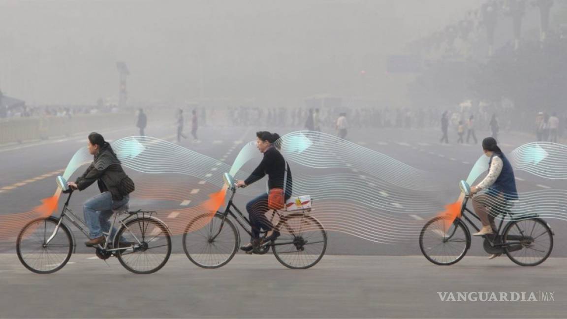 Desarrollan en China una bicicleta que limpia el esmog