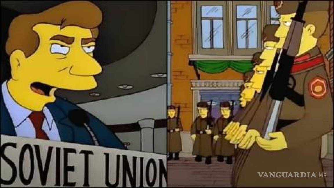 ¿Los Simpson predijeron la guerra entre Rusia y Ucrania?... también el regreso de la Unión Soviética (video)