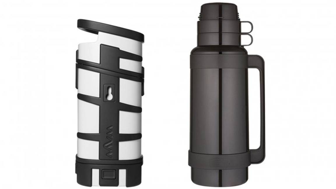 $!No más comida fría durante los viajes con este microondas del tamaño de un termo