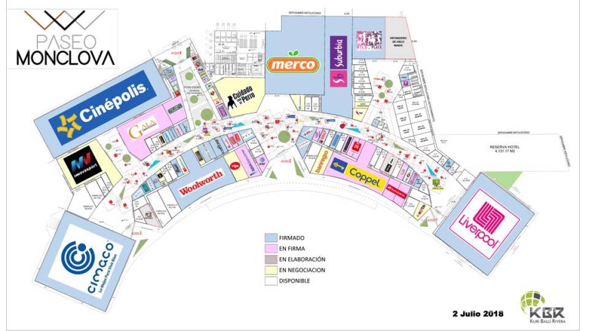Mall de Monclova tendrá un Merco categoría &quot;plus&quot; y una pista de hielo