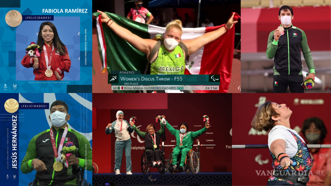 Paralímpicos Tokio 2020 ha entregado cinco medallas a México