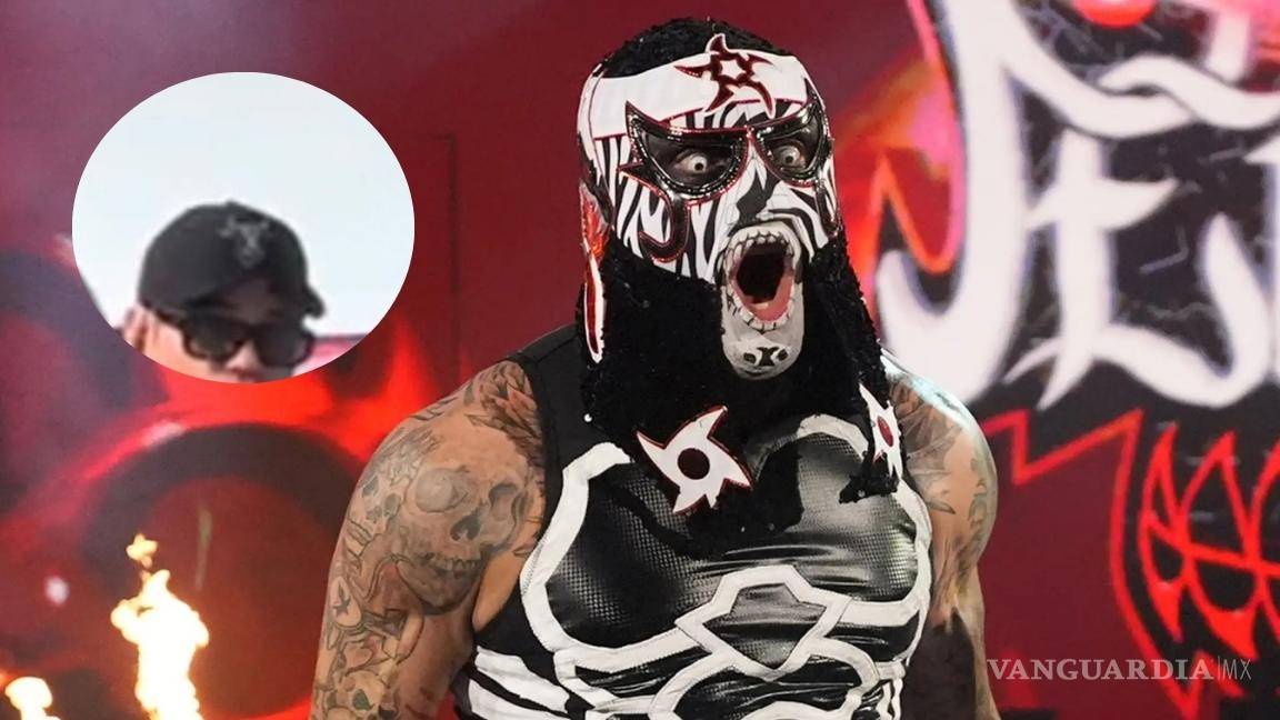 ¡Así es Penta Zero Miedo! Captan sin máscara al luchador mexicano de la WWE