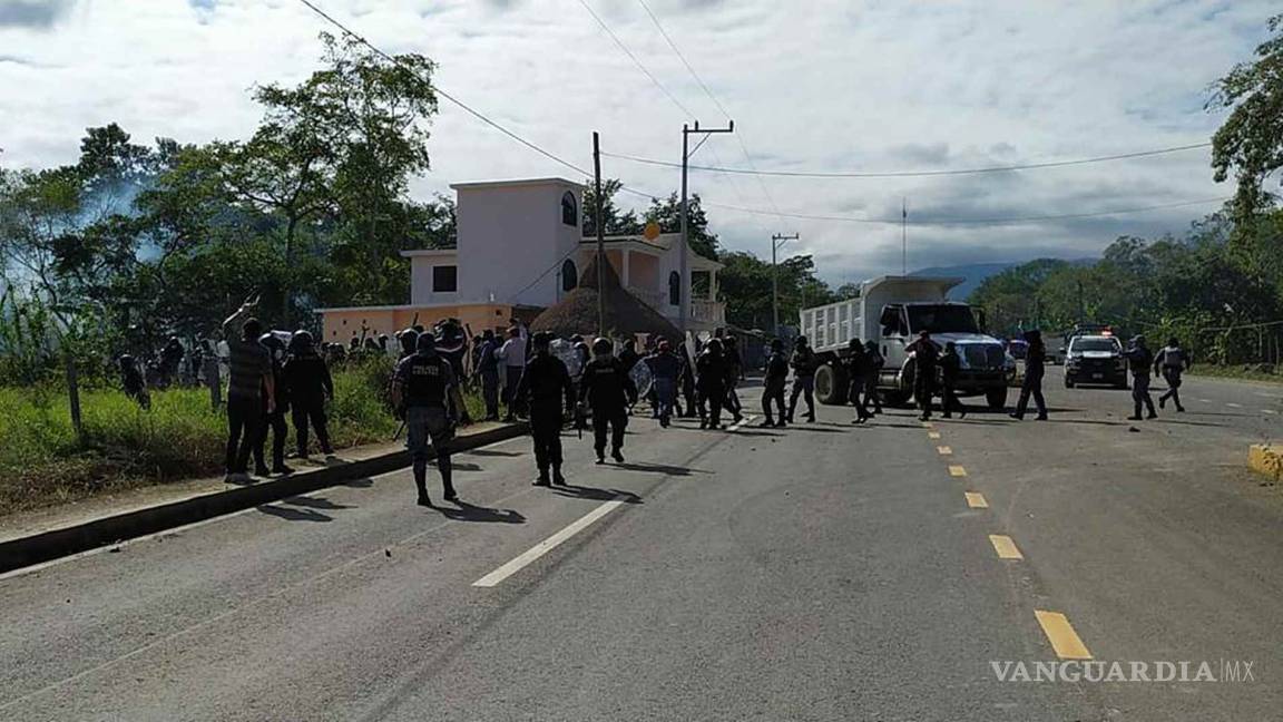 CNDH condena actos violentos de policías en Huejutla, donde 14 mujeres fueron heridas