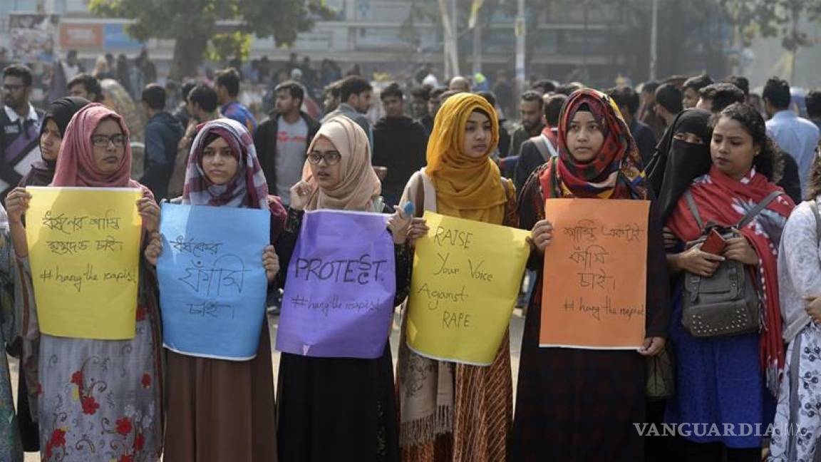 Aprueba Bangladesh castigar a violadores con pena de muerte