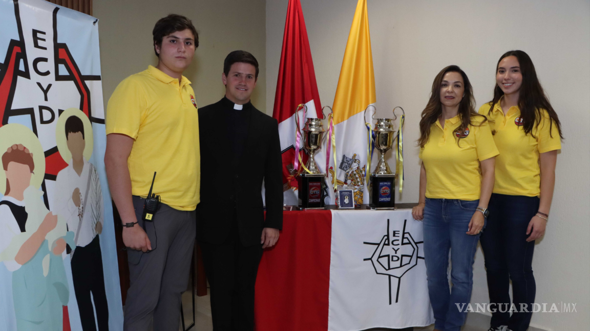 $!Los organizadores Jericó Abramo Gutiérrez y Greta Santoyo, líderes del torneo, dieron la bienvenida a los participantes junto a Aimé Aguirre.