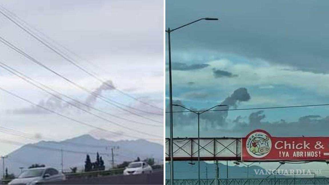 ¿Dinosaurios en el cielo de Saltillo? Comparten fotografías en redes sociales