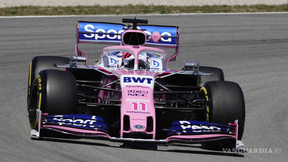 Mal y de malas, Sergio Pérez queda en el lugar 18 en las prácticas para el Gran Premio de España