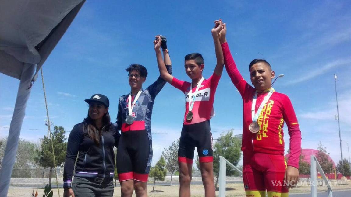 Ciclista saltillense logra oro en selectivo para Panamericanos y Centroamericanos