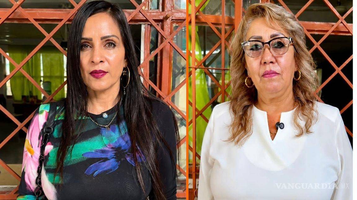 $!Directoras de la primaria “Miguel Ramos Arizpe” agradecieron el apoyo.