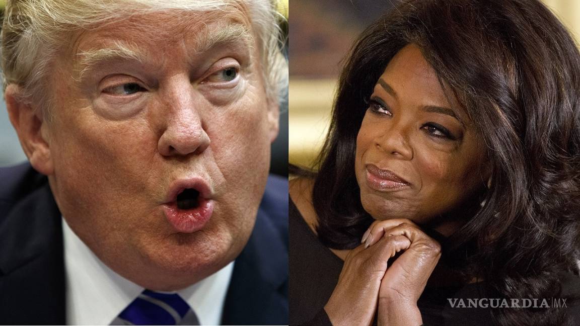 Donald Trump: 'Espero que Oprah se postule para que pueda ser derrotada'