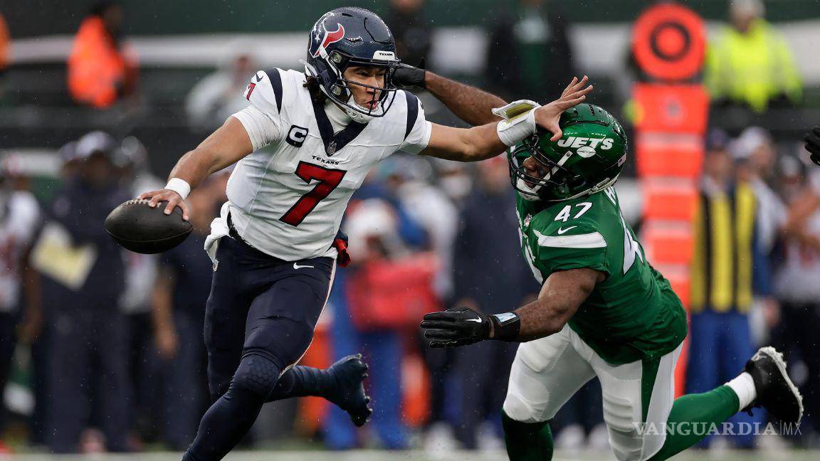 Texans vs Jets: ¿quién es el favorito en los momios del TNF de la Semana 9 de la NFL?