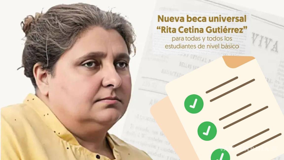 Beca Rita Cetina 2025: Estos son los REQUISITOS para recoger la tarjeta del Bienestar