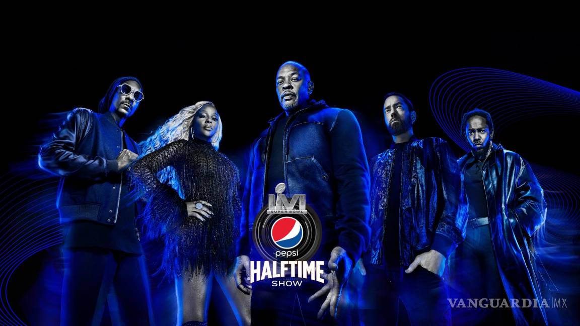 Dr. Dre, Snoop Dogg, Eminem, Kendrick Lamar y Mary J. Blige compartirán escenario en el medio tiempo del Super Bowl 2022