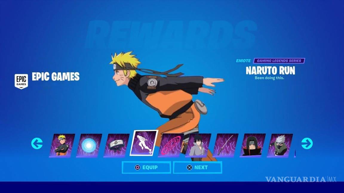 Fortnite: el skin de Naruto llegará este mes al Battle Royale