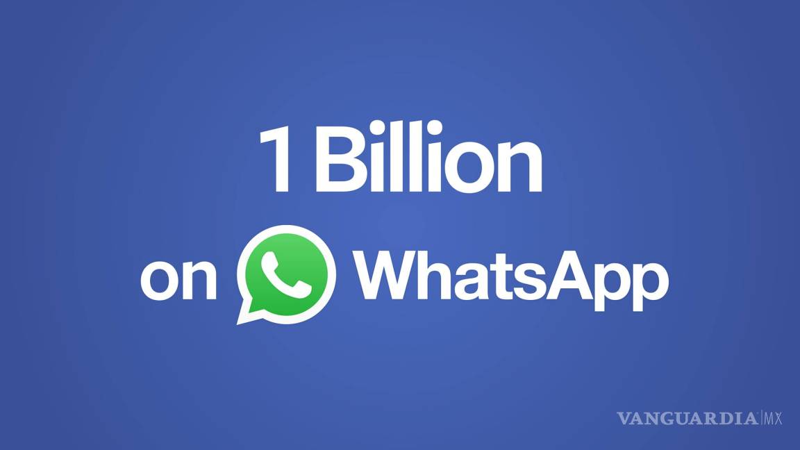 WhatsApp llegó a los mil millones de usuarios y Mark Zuckerberg lo calificó como &quot;hito&quot;
