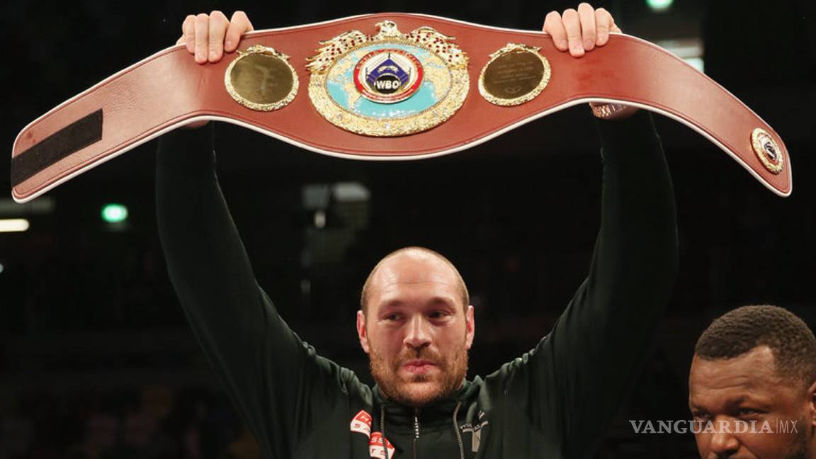 Tyson Fury dio positivo por cocaína; perdería títulos