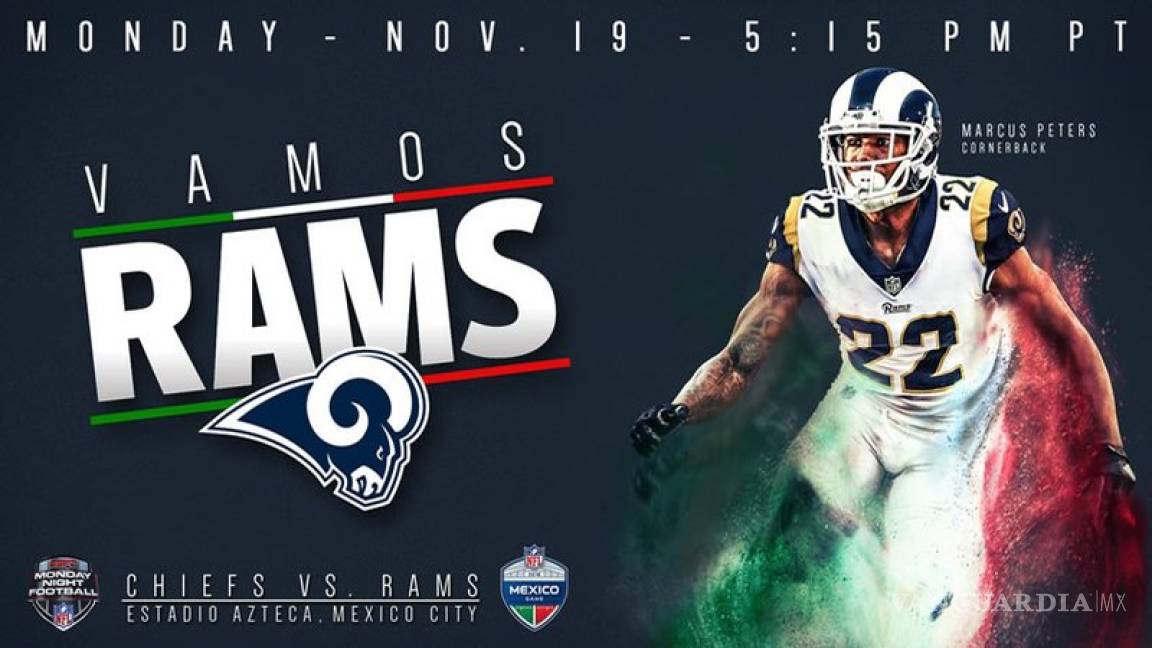 ¡Confirman horario y fecha del Chiefs vs. Rams en México!
