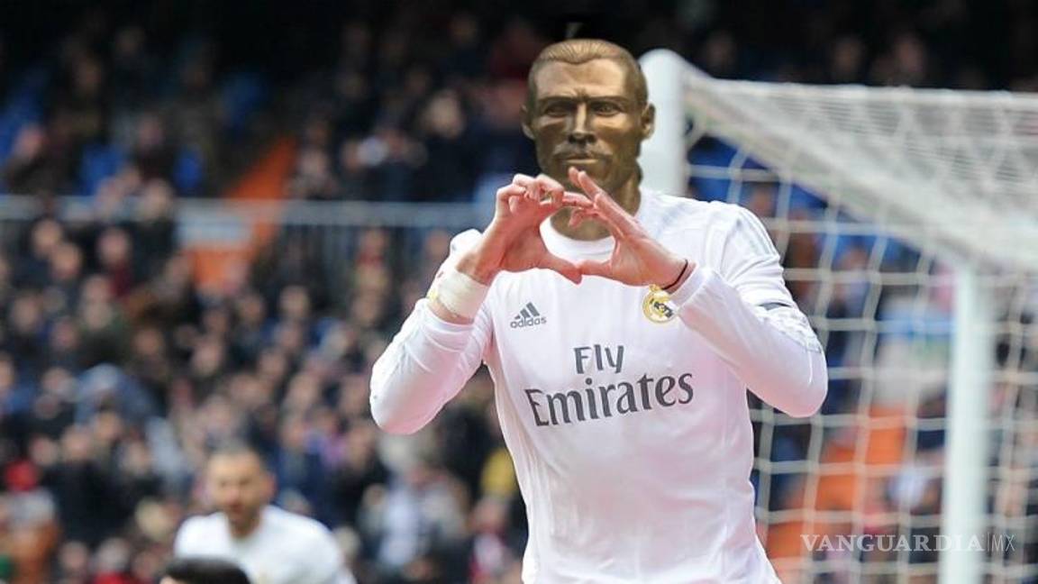 $!Primero Cristiano y ahora crean busto de Bale... que no se parece